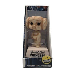 Star Wars Wisecracks Funko Princess Leia Spoiled Bobble Head Collectible Figure